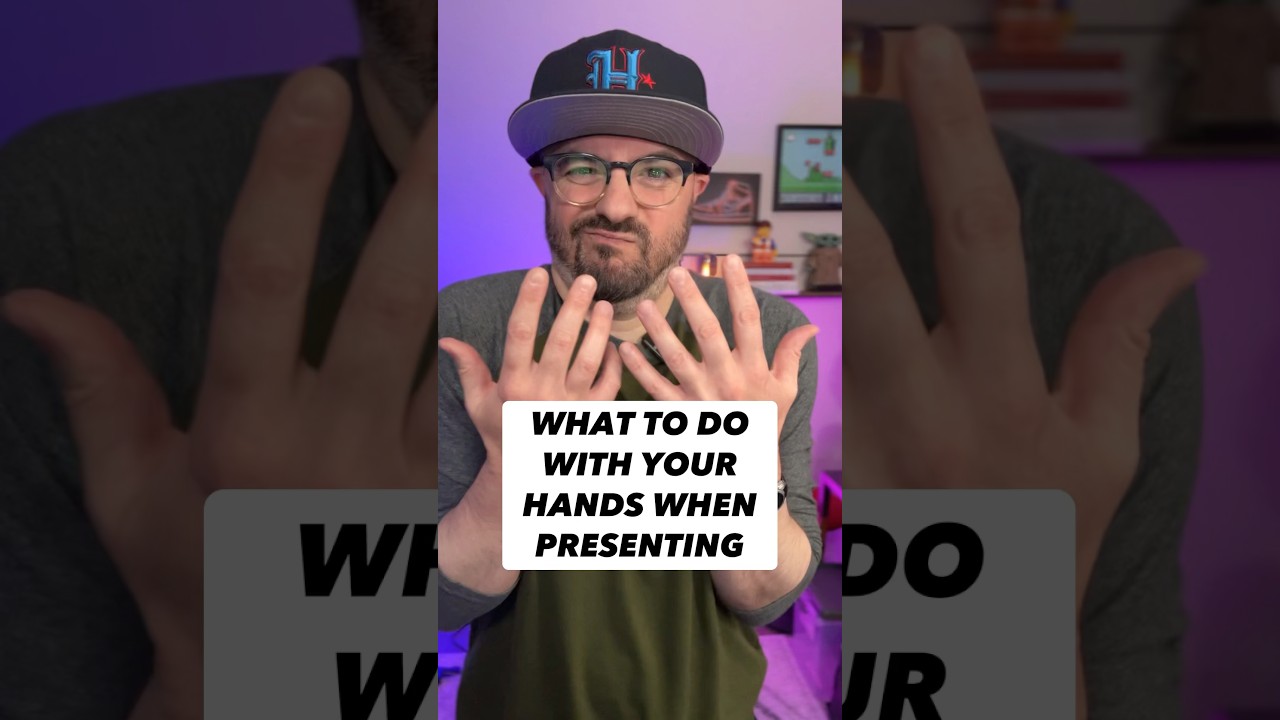 Hand gestures 101 for public speaking or presenting