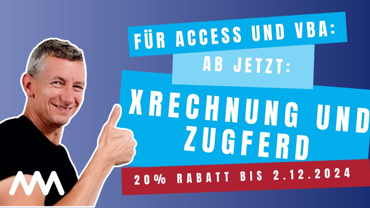 XRechnung und Zugferd f&uuml;r Access-Entwickler