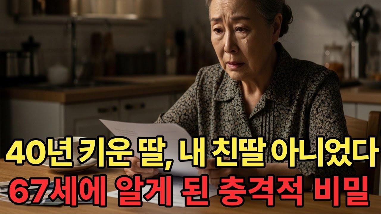 남편의 마지막 고백,'아기를 바꿨어...미안해'|가족이야기|모성애|인생이야기|감동실화|시니어 |중년|노년