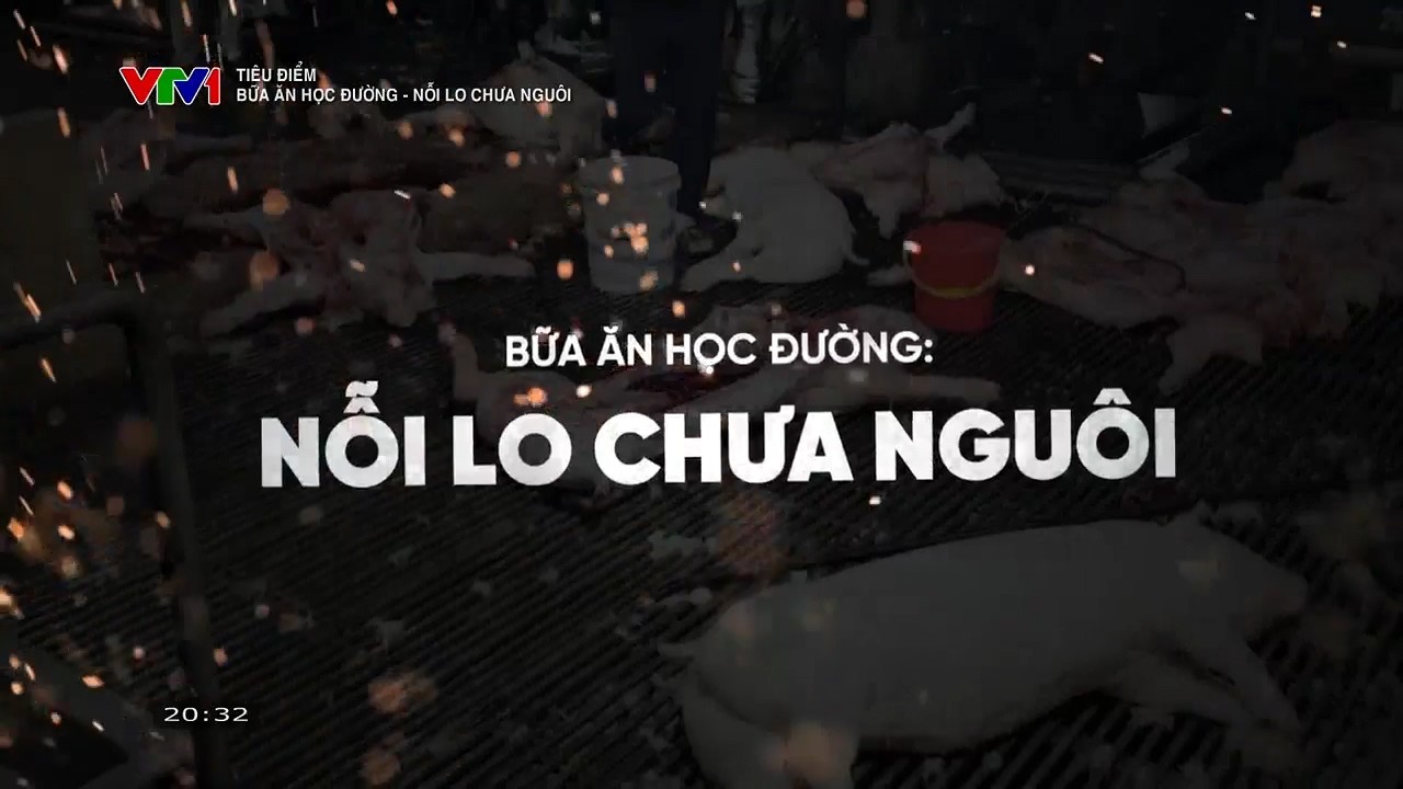Ti&ecirc;u điểm: Bữa ăn học đường - Nỗi lo chưa ngu&ocirc;i | VTV24