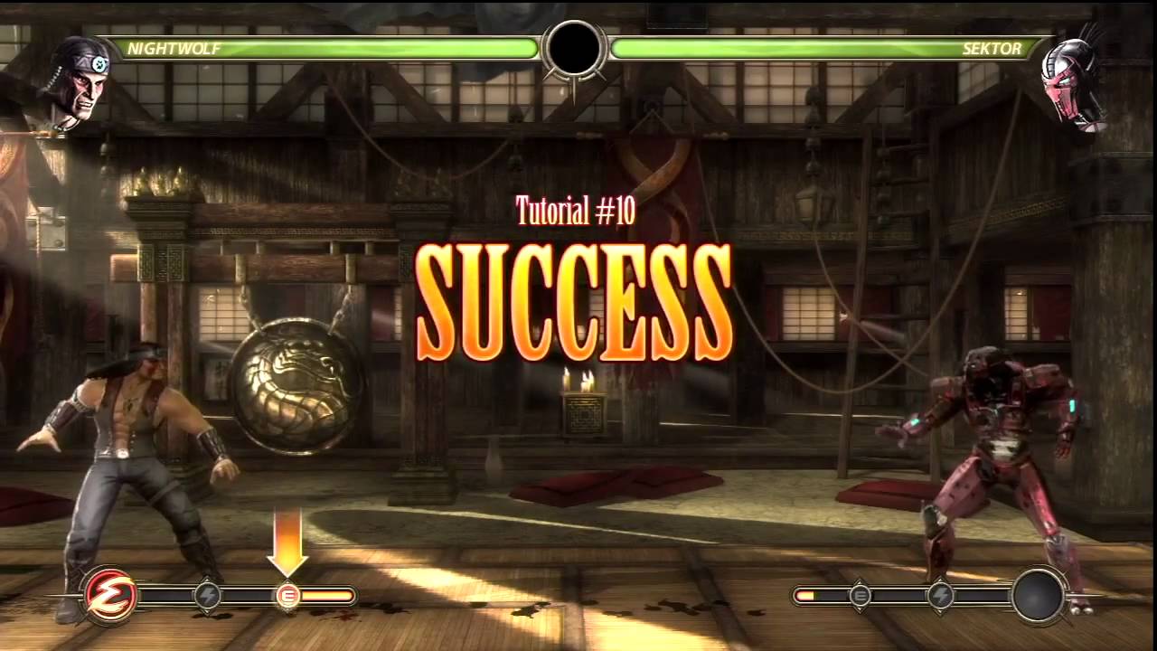 Mortal Kombat 9 - Training Mode Gameplay HD