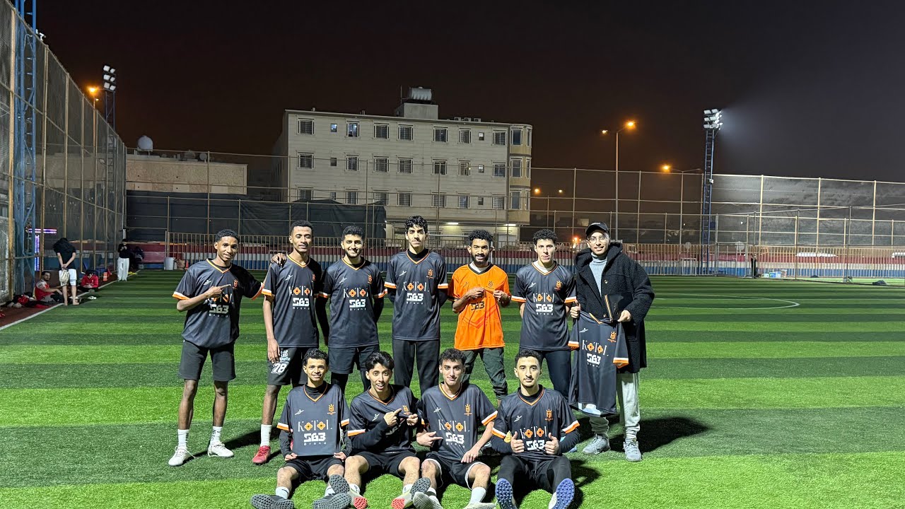 أول فلوق وأول مباراة للفريق(بداية الرحلة)🏃🏻🔥 1#