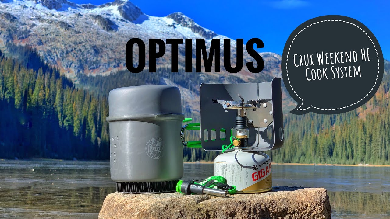 Optimus Crux Weekend HE Cook System | Review and Boil Test