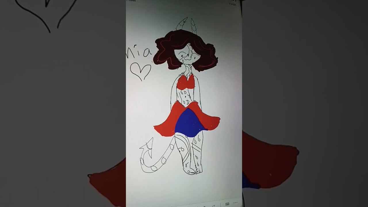 meet Mia, I suck at drawing, but trust