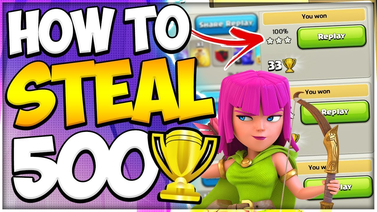 How I Stole 500+ Trophies in 16 Hours! This TH9 Attack Strategy Cannot Lose in Clash of Clans