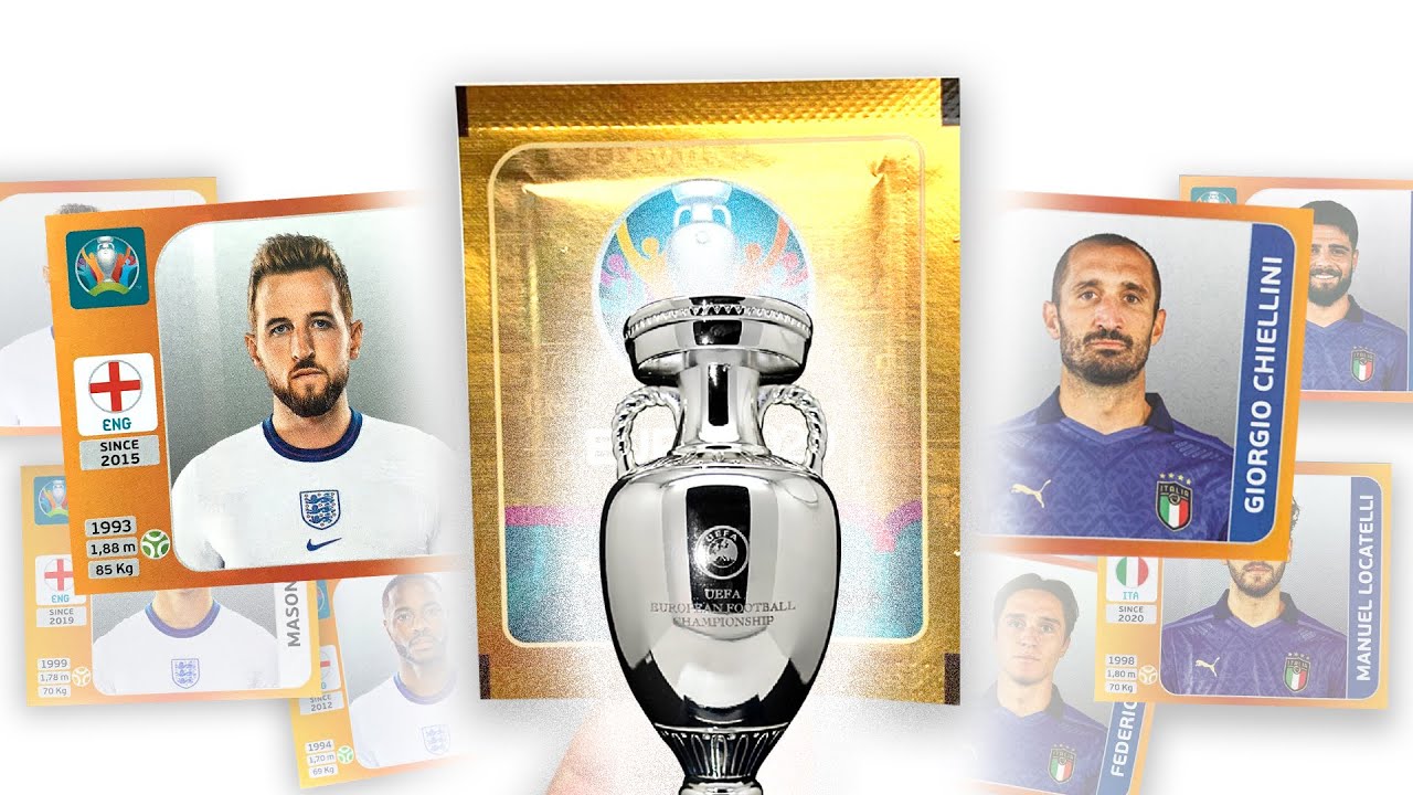ENGLAND vs ITALY - EURO 2020 FINAL!! | PANINI STICKERS *PREDICTOR*! (Pack Opening!)