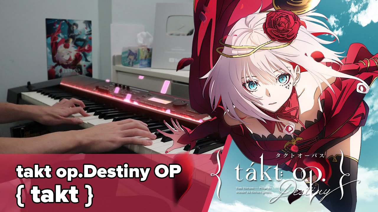 takt op.Destiny OP  「takt」 Piano Cover / ryo (supercell)
