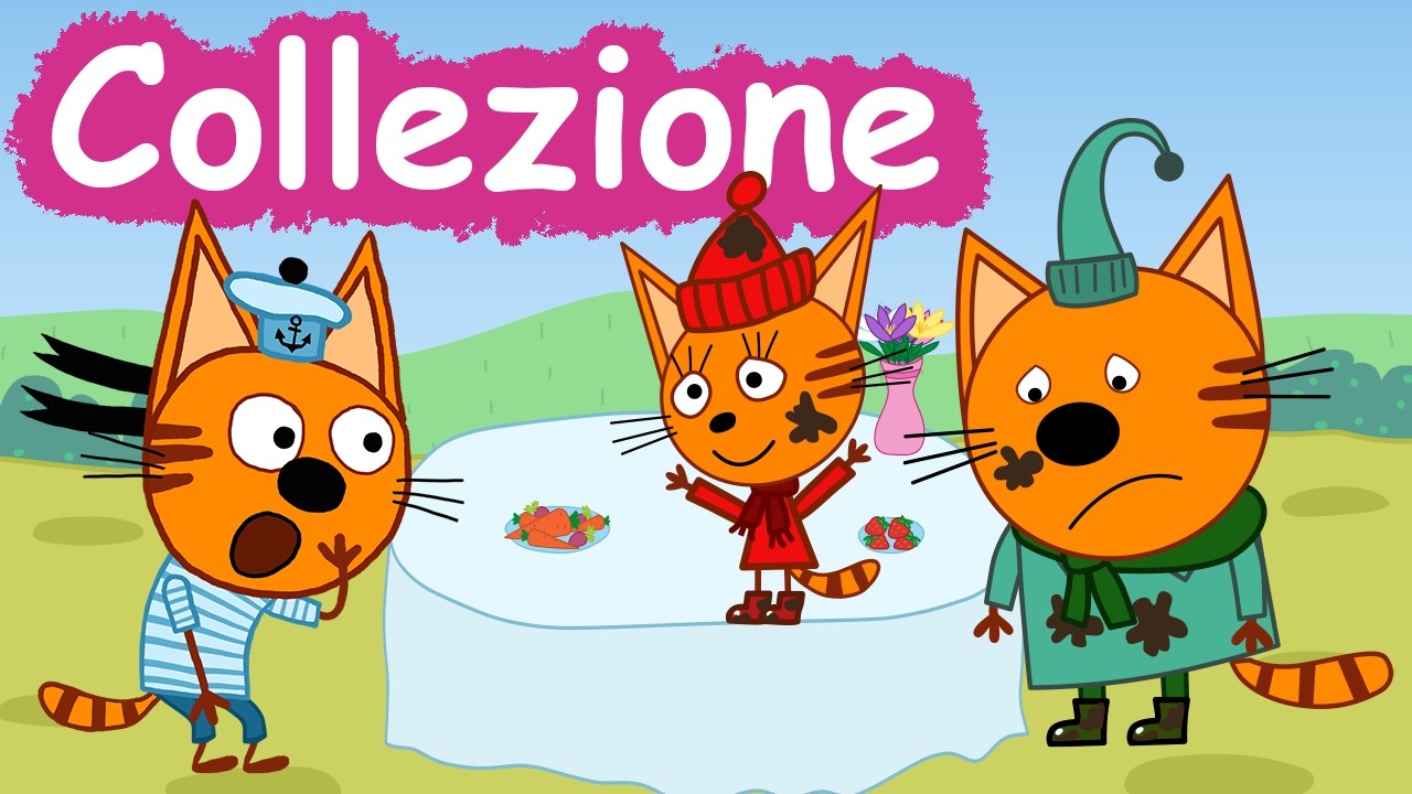 Dolci Gattini, Collezione di cartoni animati per bambini 🤩
