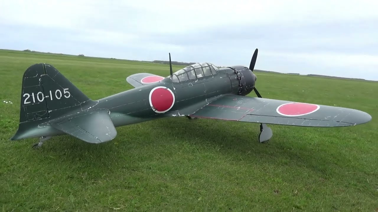 Electric Daves TOP RC A6M52 MITSUBISHI ZERO (practice)