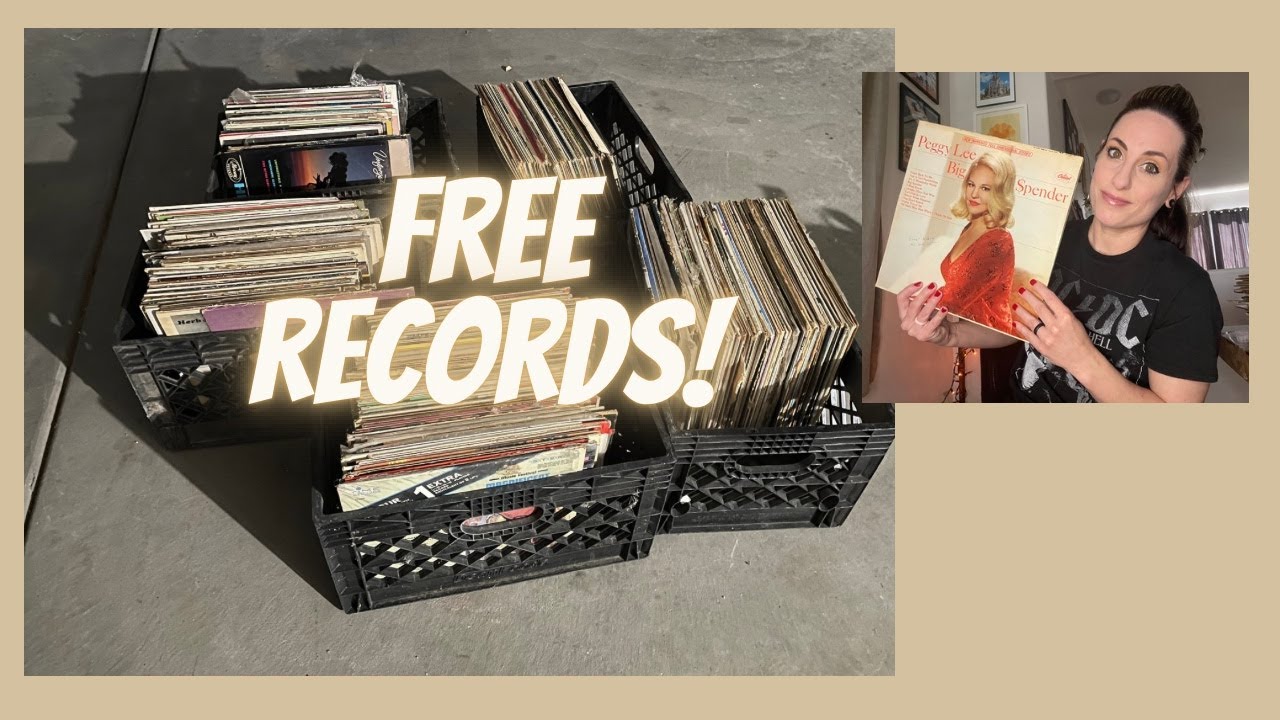 Free Records! Flip through crates with me! & a Haul I November 2025