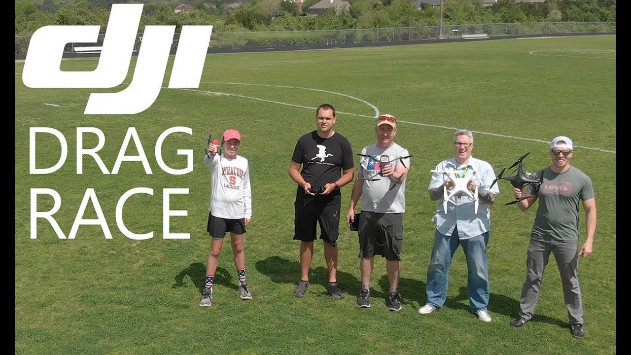 DJI Drone Drag Race - KEN HERON