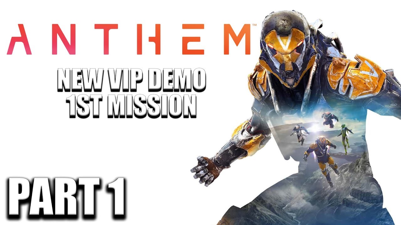 ANTHEM VIP Demo | First Look | GRAPHICS ARE AMAZING | CenterStrain01