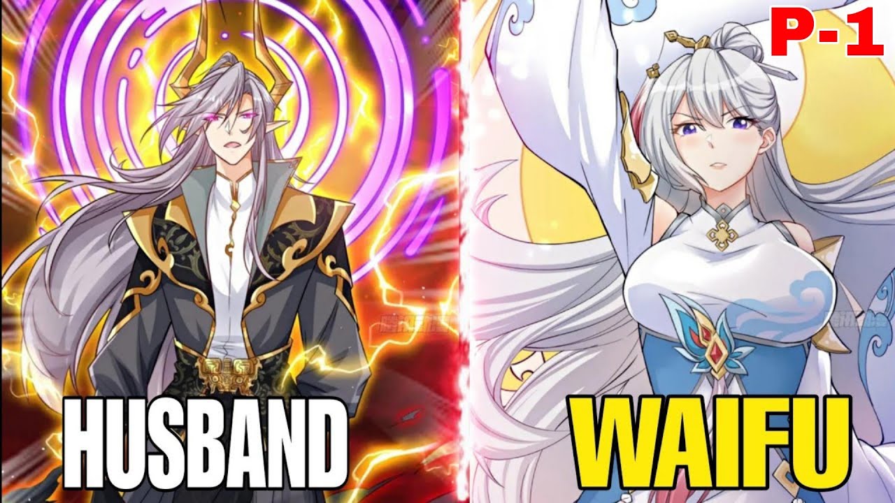 My wife is heavenly goddess |part-1| manhua explain in hindi | manga recap 
