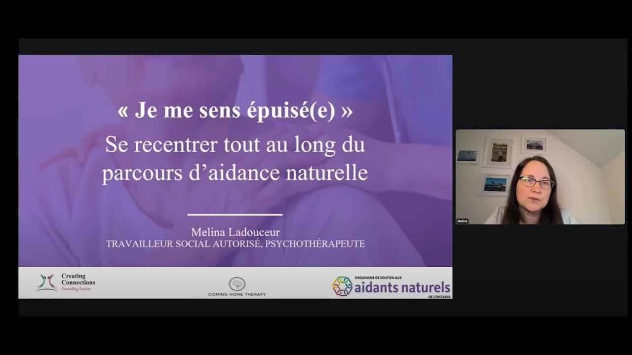 Le programme ANCRÉ : Semaine 1
