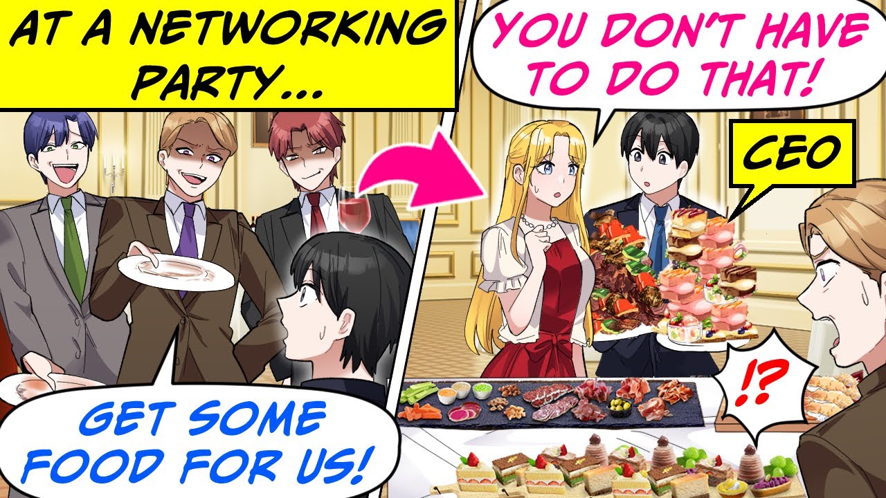 I Saw My Rich Classmate at a Networking Event! He Dissed Me & Tried to Use Me…[RomCom Manga Dub]