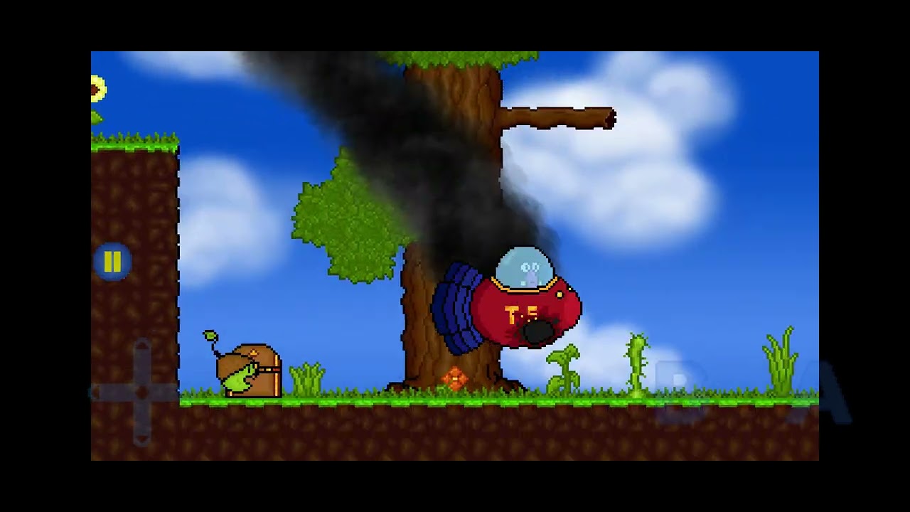 Jogando juiced fases 1 e 2 campo tahina e floresta