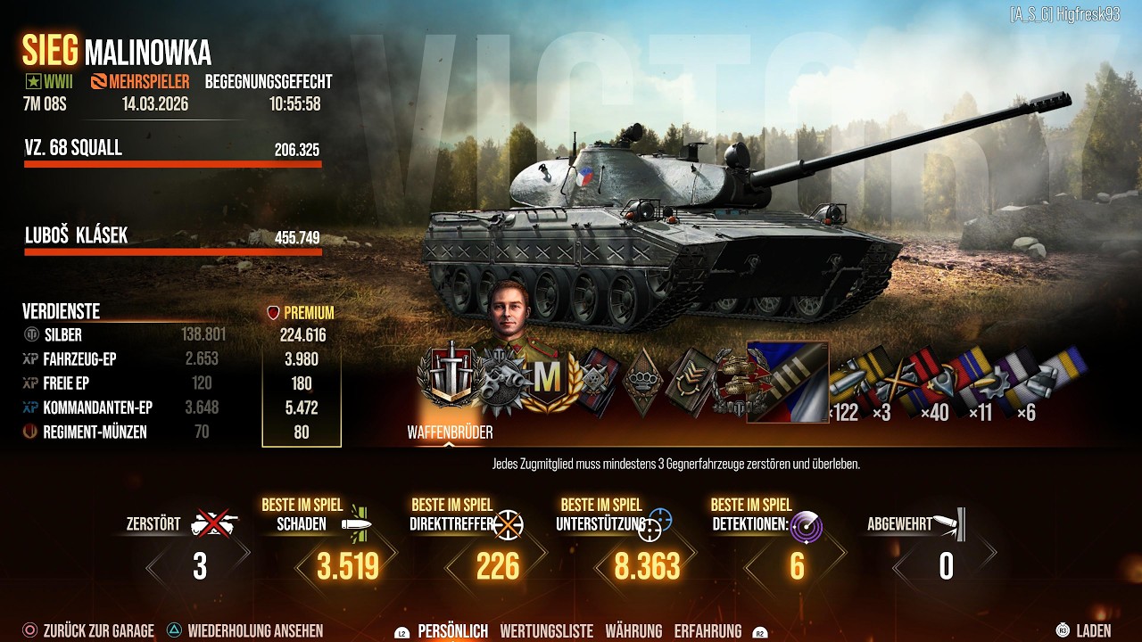 WoT Squall 3,5k + 8,3k Spot