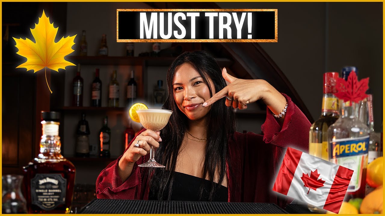 Once You Try This Canadian Jack Sour, There&rsquo;s No Going Back! | ASMR Cocktail Recipe