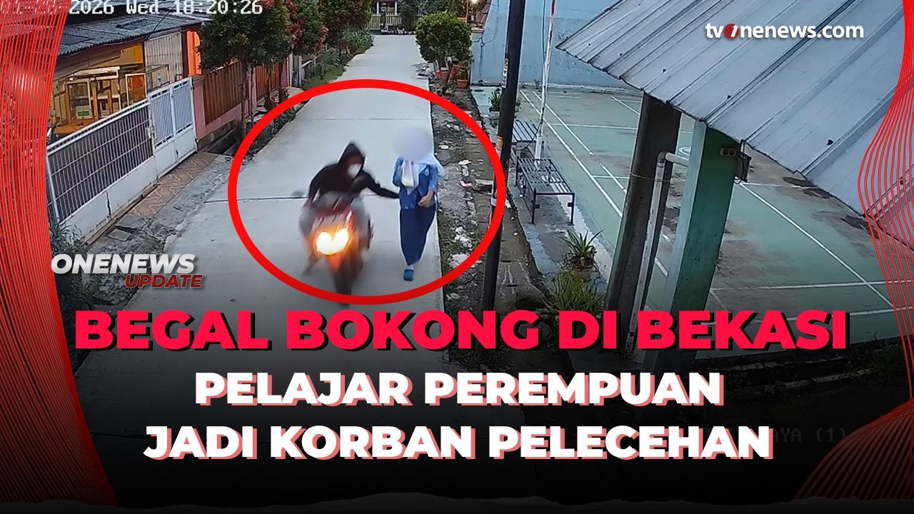 Aksi Begal Bokong Terjadi di Bekasi, Pelajar Wanita Jadi Korban | OneNews Update