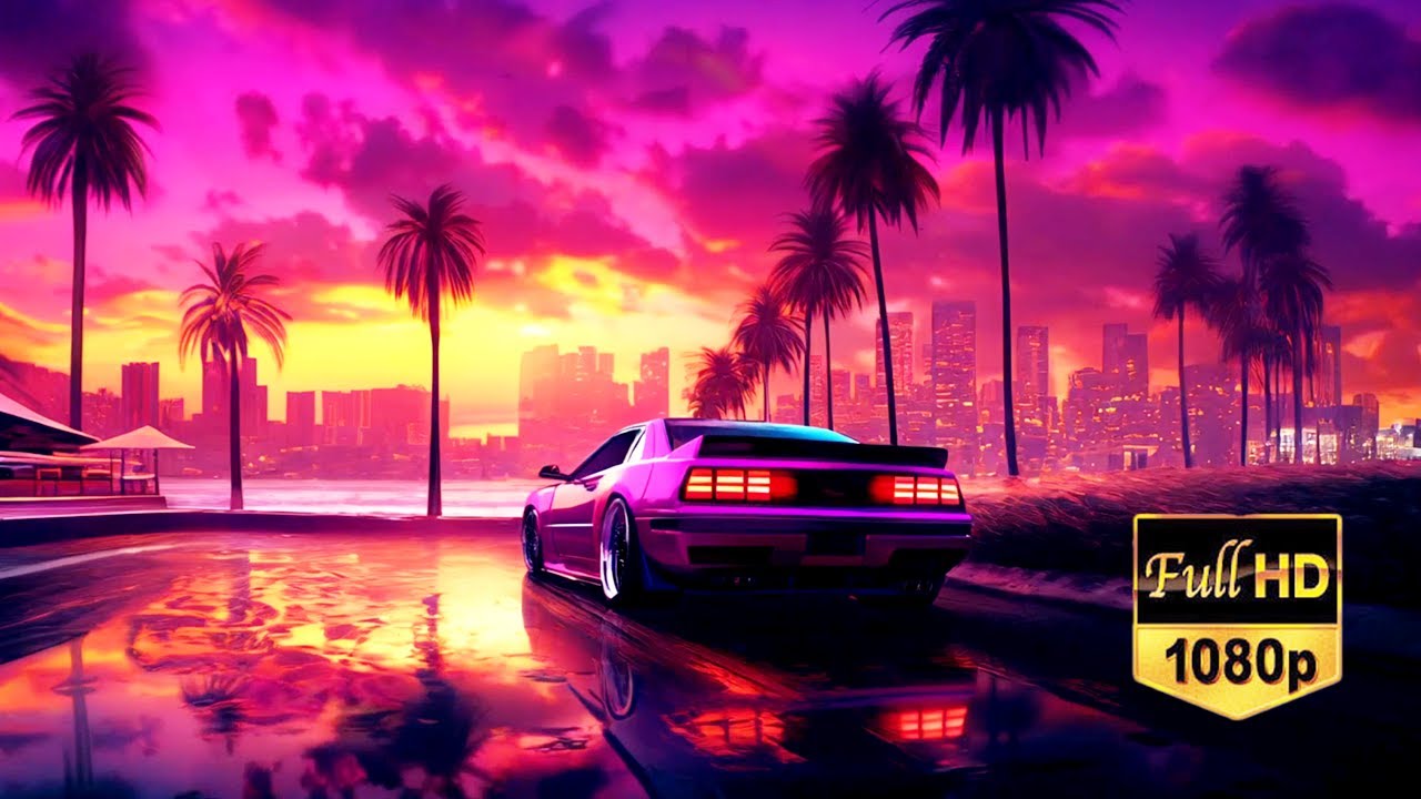N E W  Y O R  K  S U N S E T - Synthwave Vibes Mix! | 38 min.