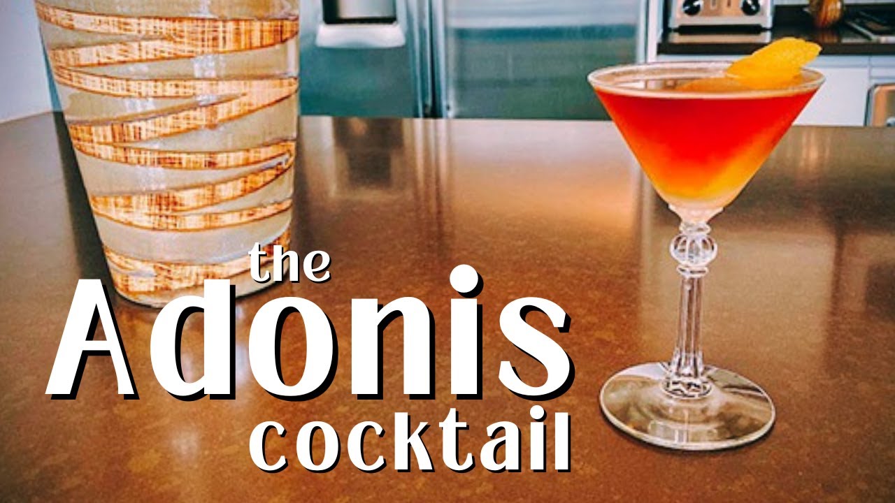 The Adonis Cocktail: Sipping on History 🍸 | Broadway Barfly