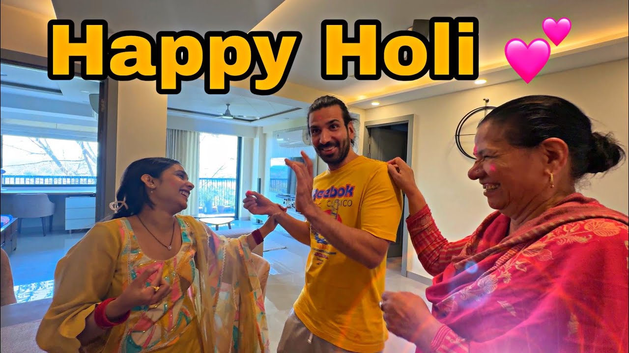 My first Holi ♥️