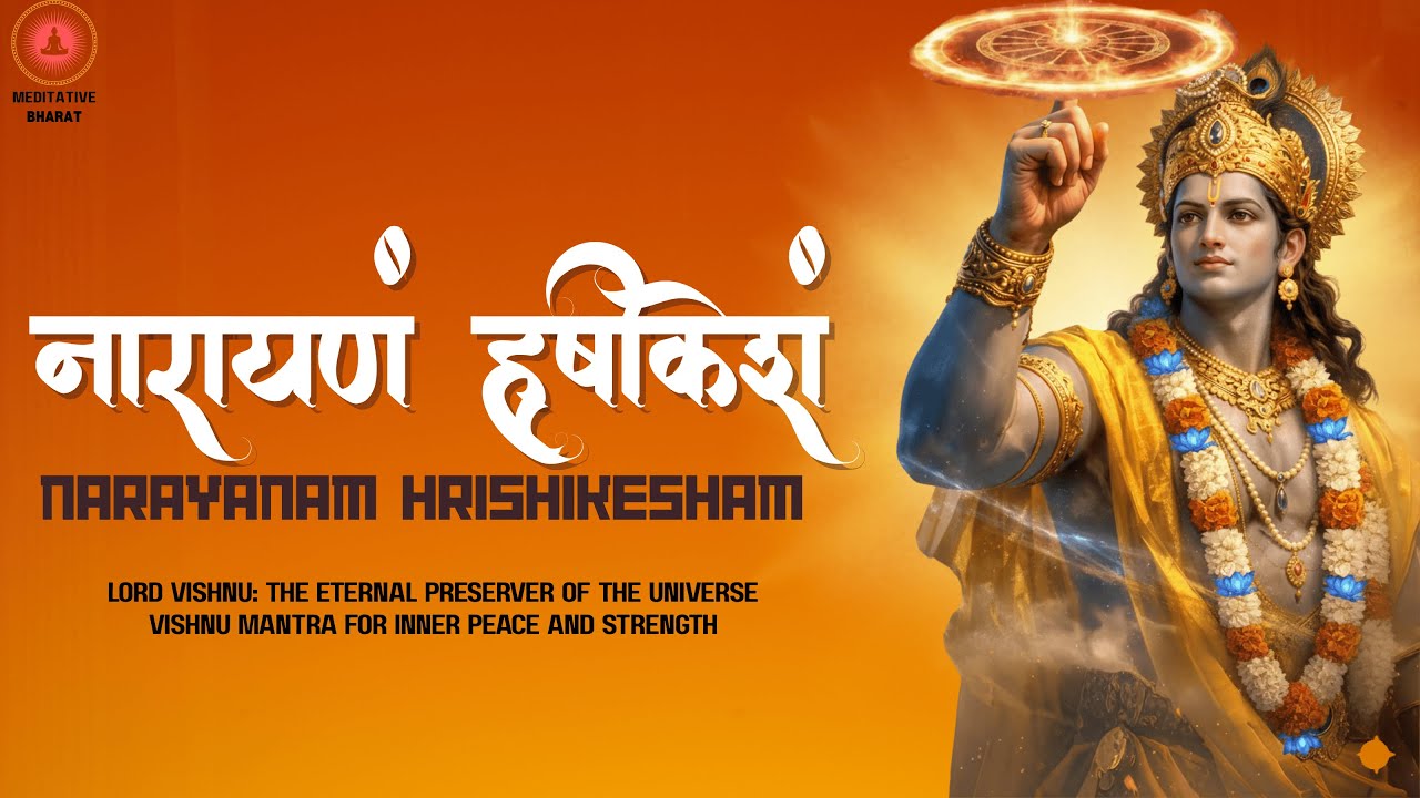 Vishnu-the ETERNAL PRESERVER of UNIVERSE | Vishnu Mantra Narayanam Hrishikesham for PEACE & STRENGTH