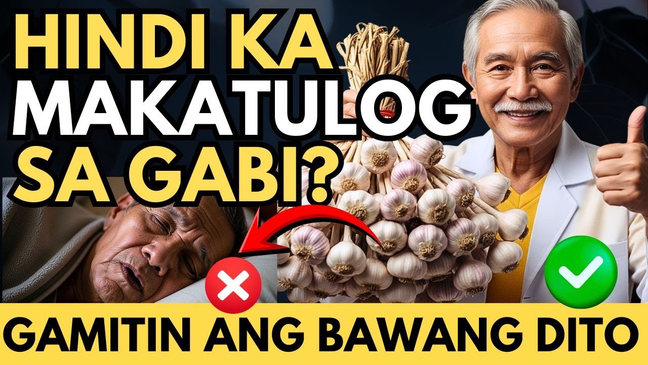 60+ Gamitin ang bawang sa ganitong paraan at matulog nang mahimbing buong gabi  Gawin ito sa loob ..