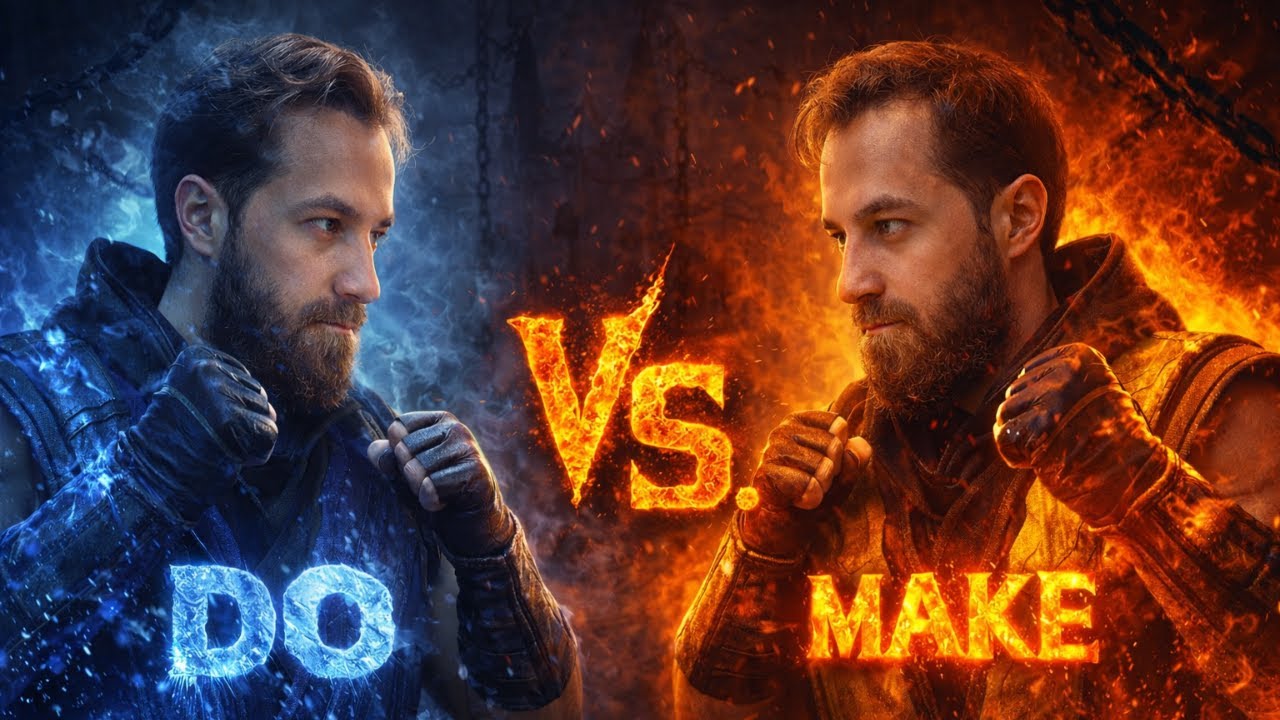 MAKE vs DO: qachon qaysi biri ishlatiladi?
