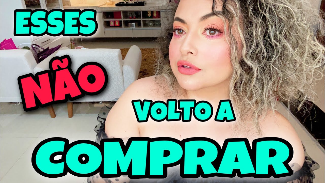 Perfumes e hidratantes, que não comprarei novamente..