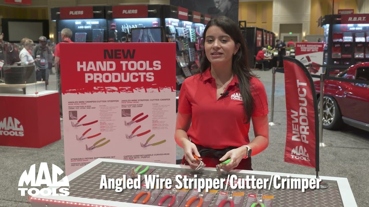 Angled Wire Stripper Cutter Crimper (WSC8BGO & WSC9BGO)