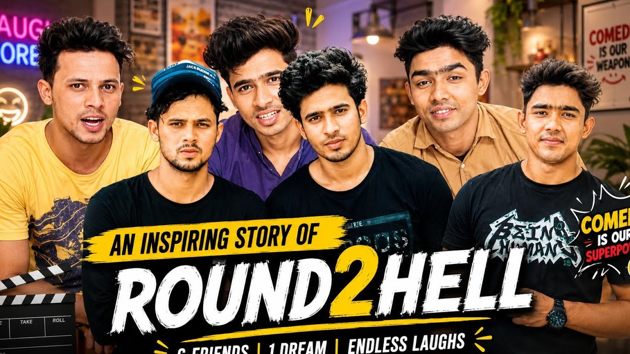 An Inspiring Story of Round2Hell | @Round2hell Biography | Nazim Ahmed | Zayn Saifi | Wasim Ahmed