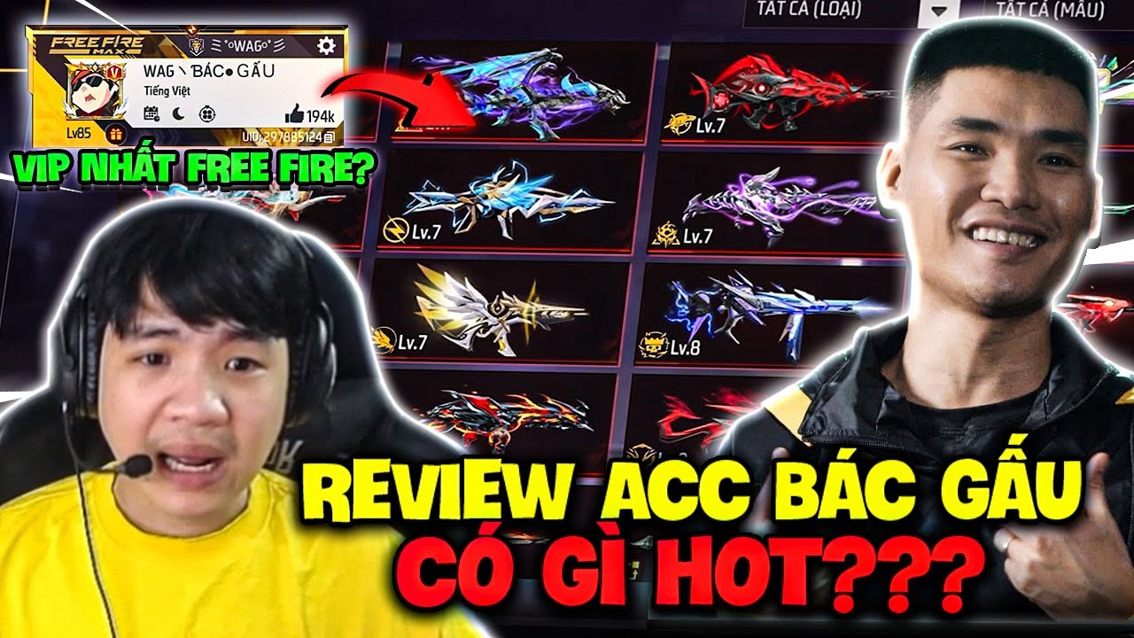 CHAM C&Acirc;N 5 RIVEW ACC B&Aacute;C GẤU SAU 4 NĂM  LIỆU C&Oacute; PHẢI L&Agrave; TOP 1 SEVER VIỆT NAM HIỆN TẠI !