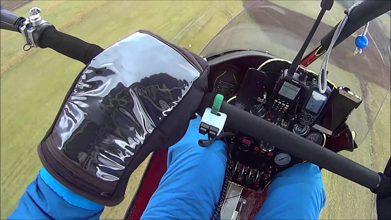 Deltaplano con motore Fire prova in volo