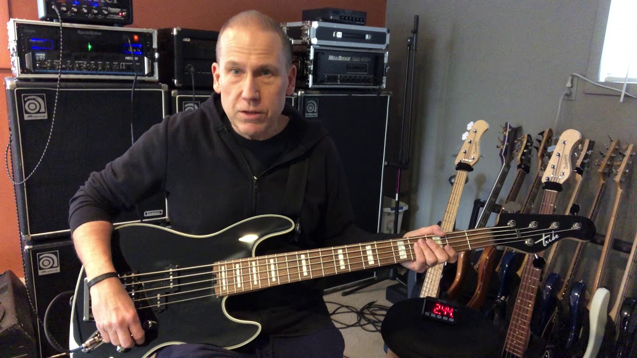 3 Minute Review #1 - Tribe SF5 5-String Bass