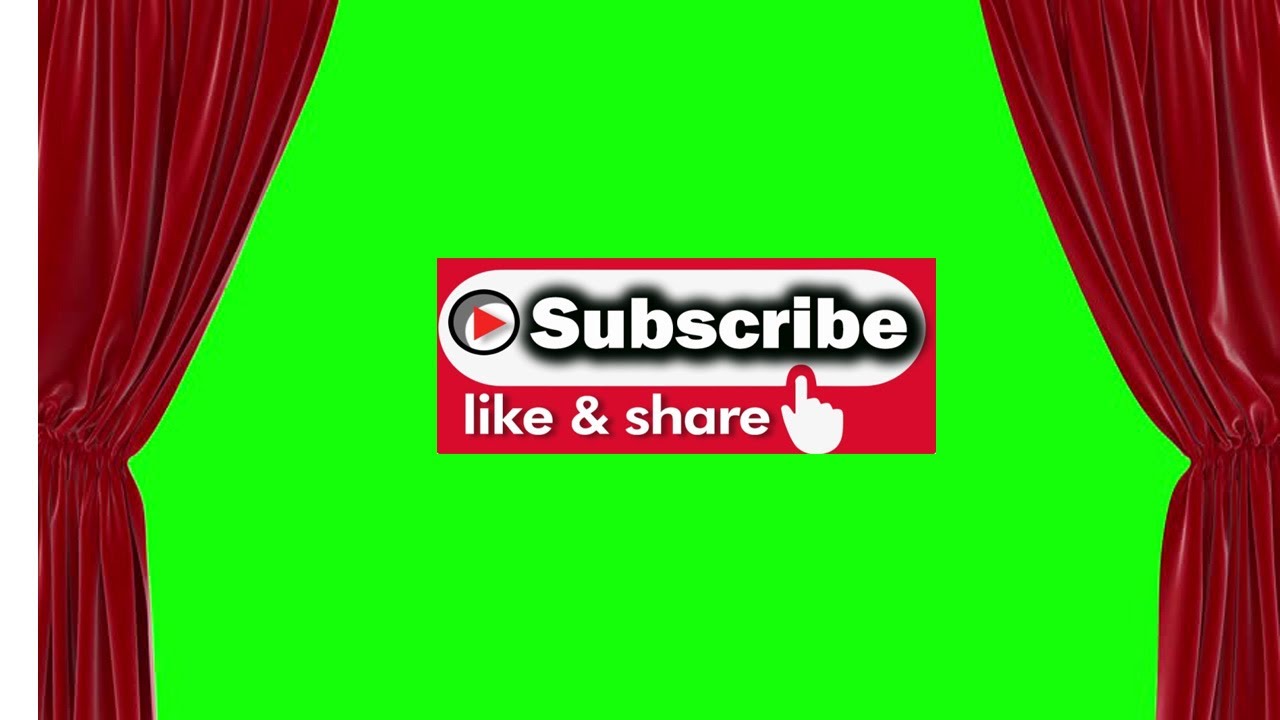 Green Screen Subscribe intro with voice|| Subscribe and bell icon intro|| 2020 subscribe intro||