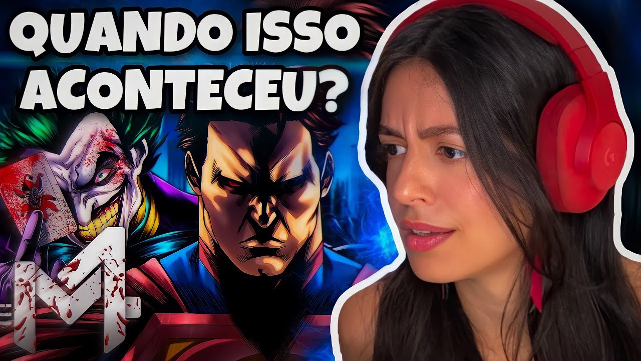 REACT Injustice (DC Comics) - Deuses Entre Nós | M4rkim ft. Basara e AniRap| gostosa reagindo