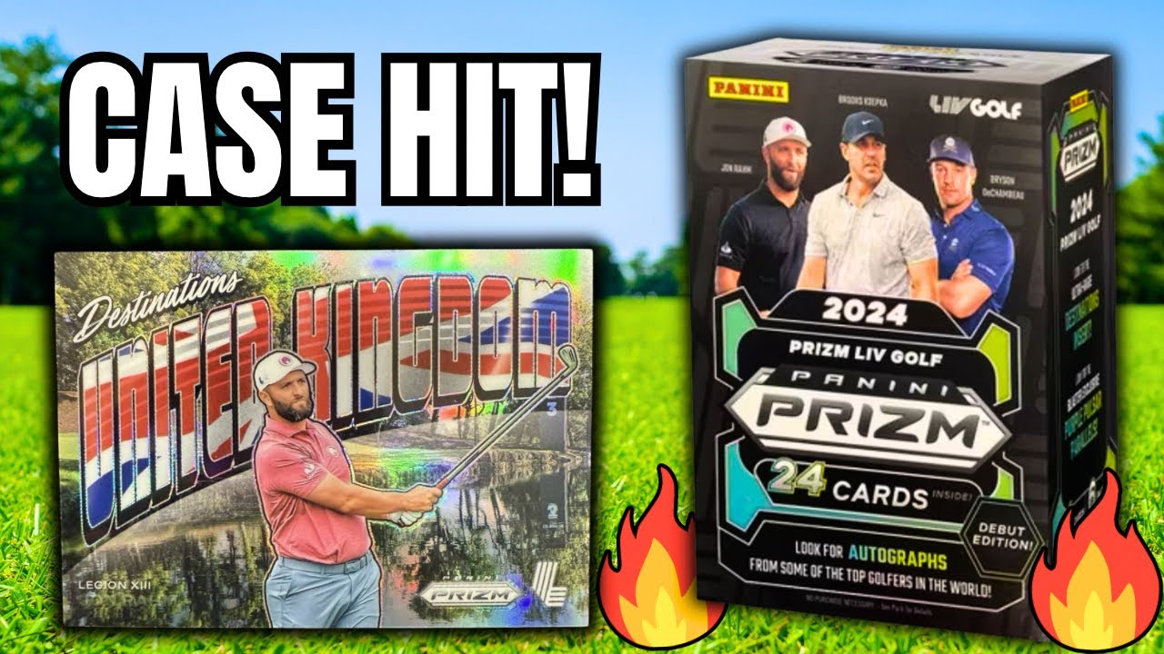 WE HIT A DESTINATION SSP! 2024 Prizm LIV GOLF Blaster Box Review!