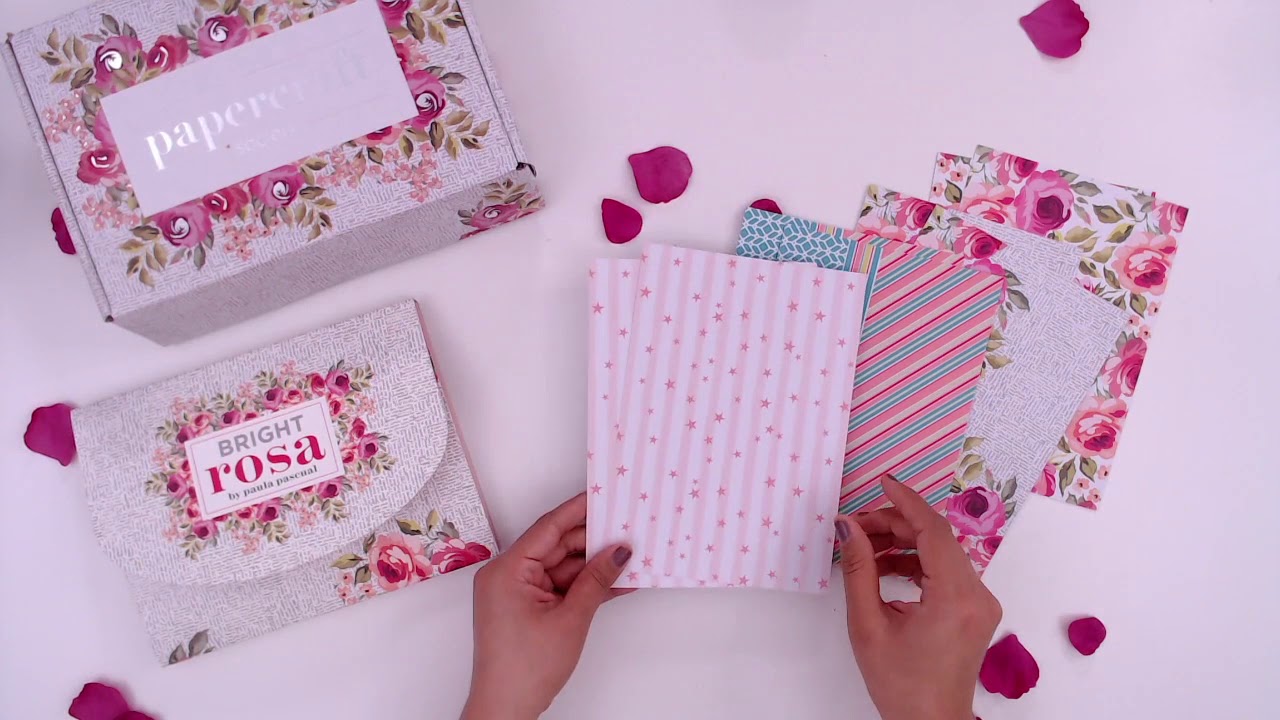 Unboxing: Bright Rosa Papercraft Society December Box