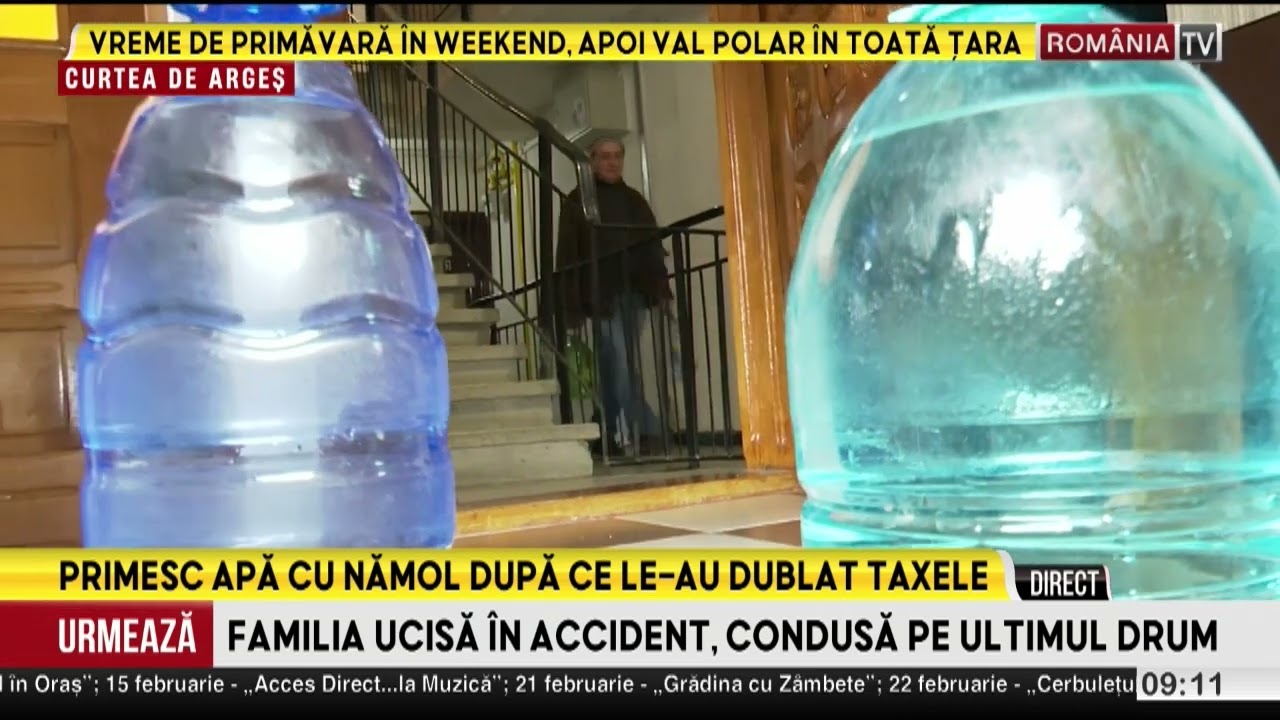 Primesc apă cu nămol după ce le-au dublat taxele