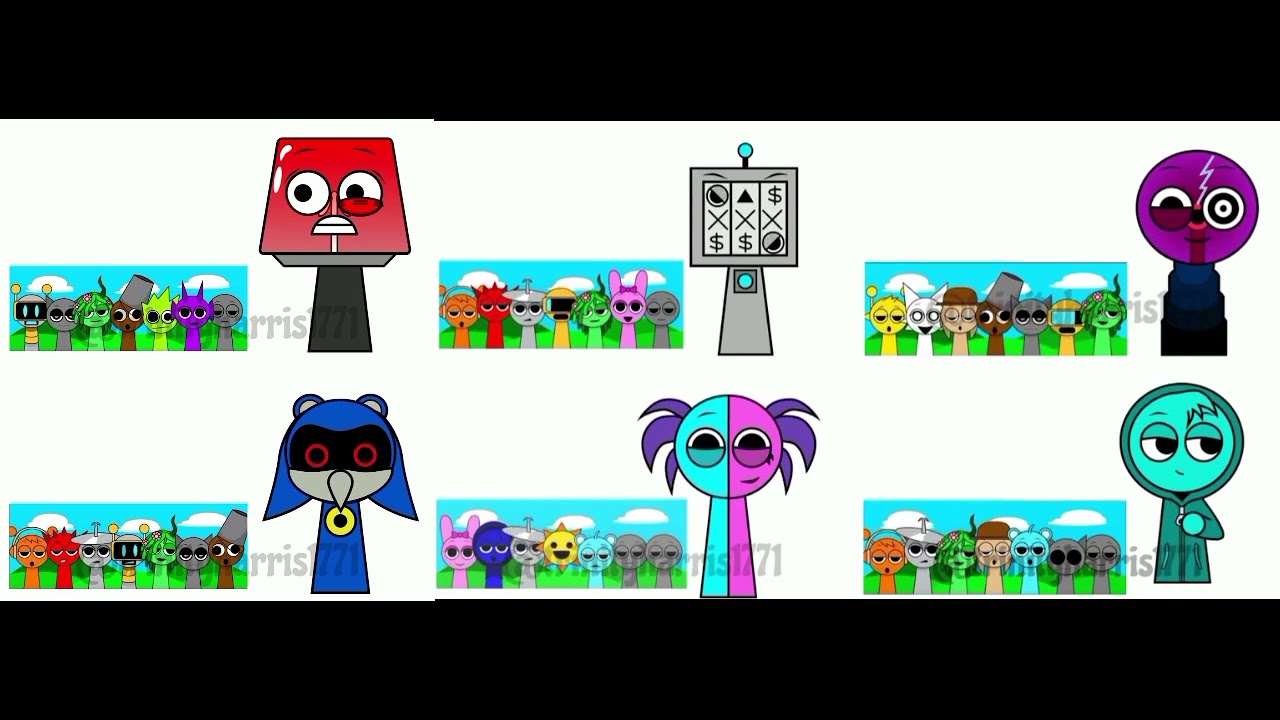 Sprunki oc mashup creditos a @trinityharris1771