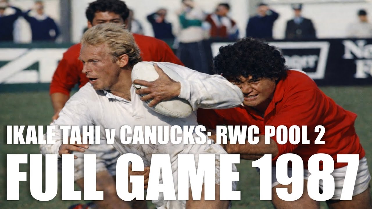 Tonga v Canada | 1987 Rugby World Cup | Pool 2 | Full Game
