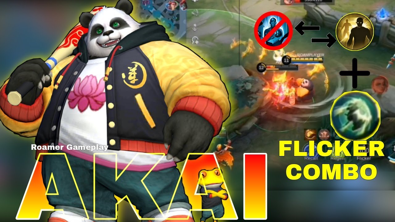 Akai Best Build and Emblem 2024 | 7 Assist - Roamer Akai Gameplay ~ MLBB