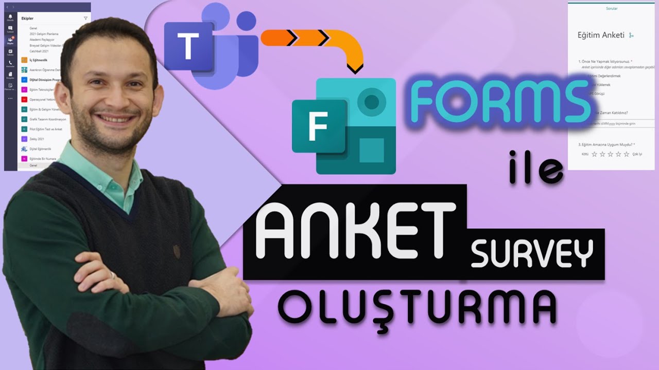 MS Teams ile Forms Üzerinden Anket Oluşturma - Survey Creating