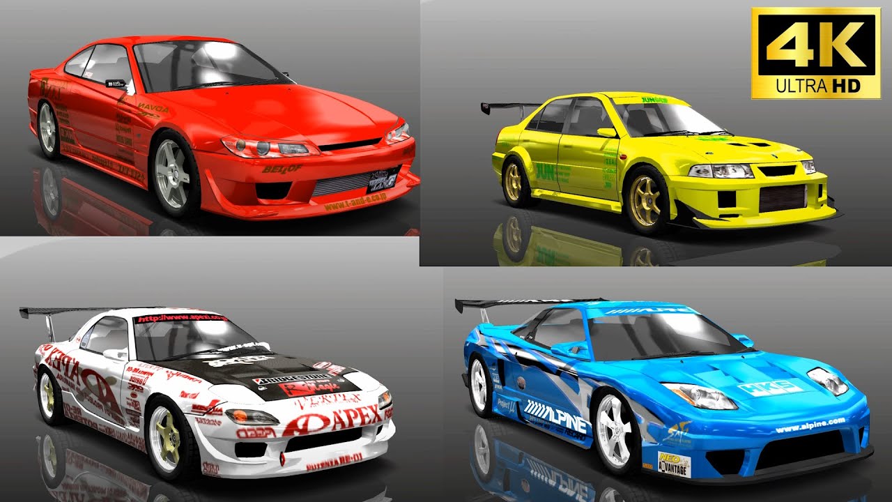 PS2【レーシングバトル -C1 GRAND PRIX-】を「4K」で蘇らせてみた! リアルチューナーデモカー車種紹介と初見ドライブw 4K 60FPS #1