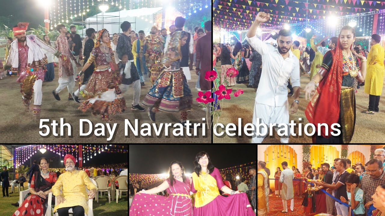 Day 5 Exclusive Puja🙏 & Garba 💃 🕺|| Reliance Greens Complete coverage