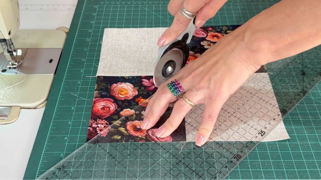 Pensa num Bloco de PATCHWORK F&Aacute;CIL! 🤩