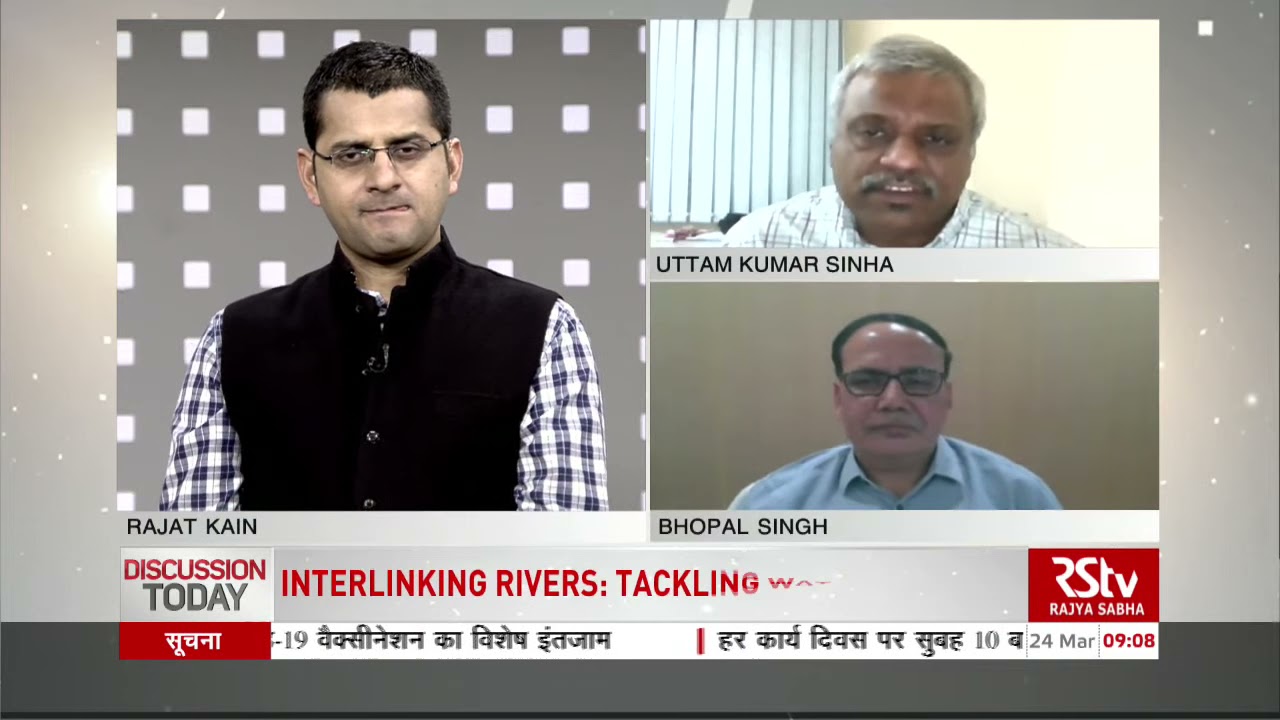 Discussion Today: Interlinking Rivers - Tackling Water Scarcity