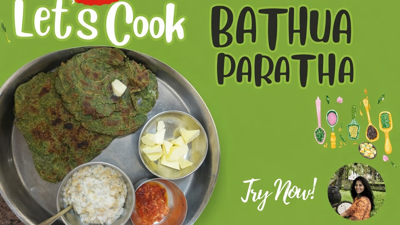 Winter Special Bathua Paratha | Rich in Iron | Good for Joint Pain & Diabetes