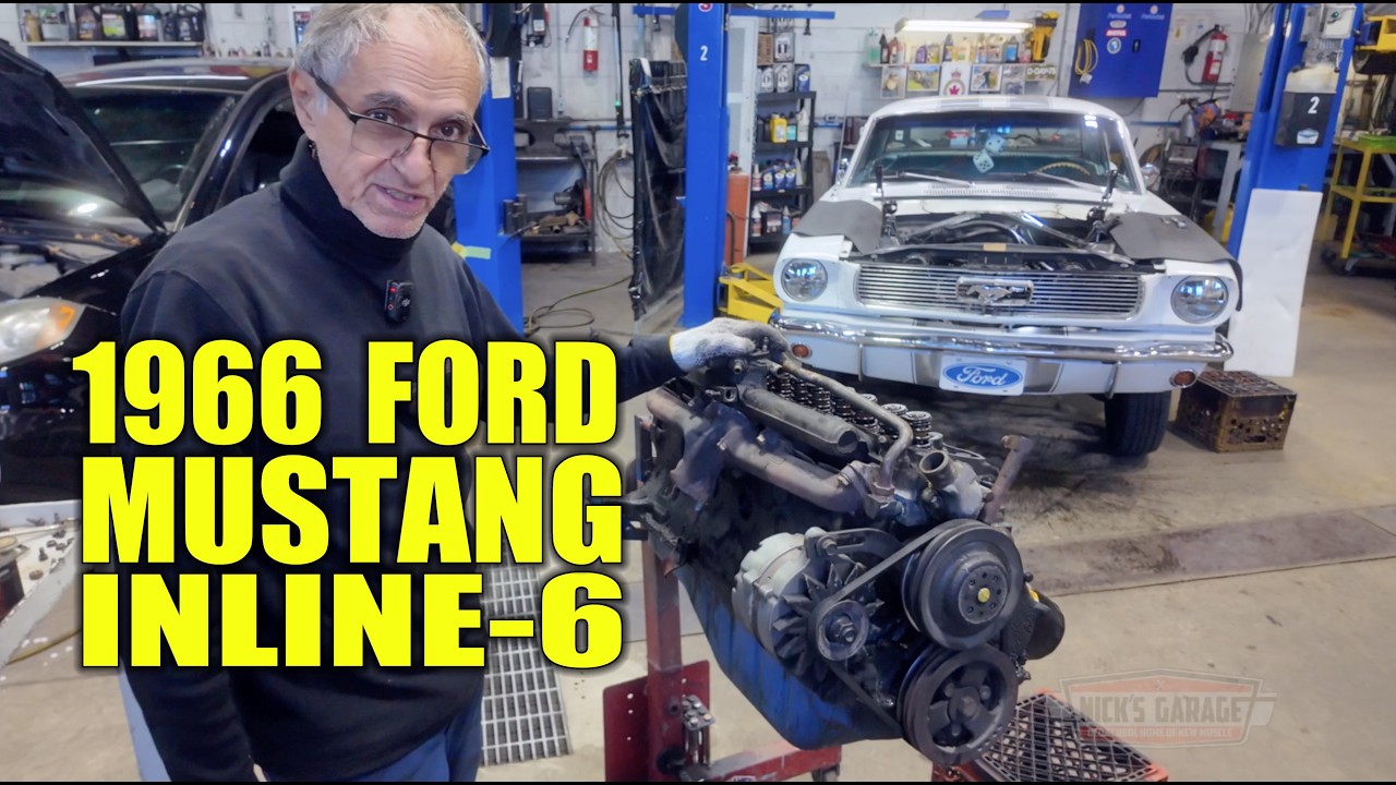 1966 Mustang Inline-Six Pulled Just In Time! - Classic Six Saved